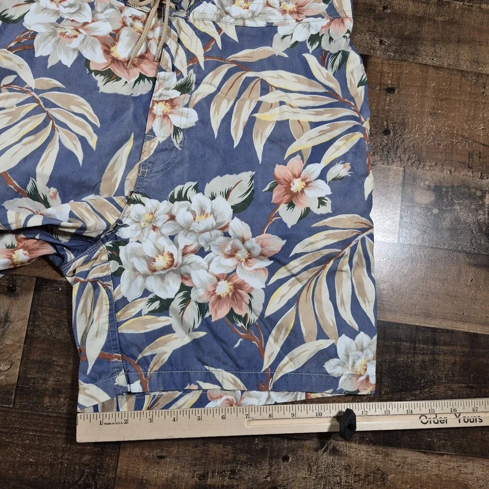 Vintage 90s Polo Ralph Lauren Swim Trunks Shorts Mens XL Floral New